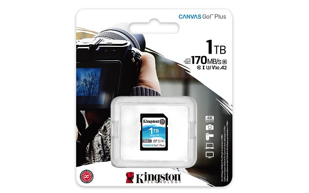 Kingston Canvas Go Plus/SDXC/1TB/UHS-I U3 / Class 10