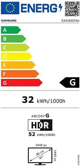 Samsung ViewFinity S6/S65TC/34