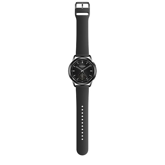 Xiaomi Watch S3/47mm/Black/Sport Band/Black