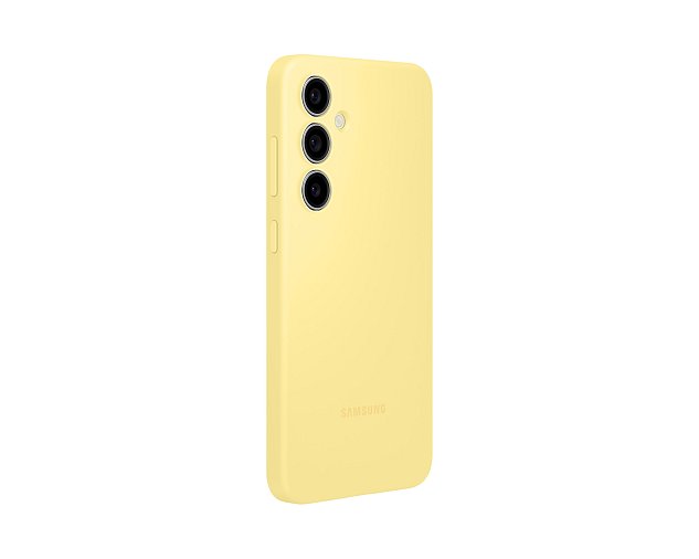 Samsung Silikonový zadní kryt pro Samsung Galaxy S24 FE Yellow