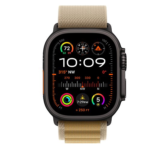 Watch Acc/49/Tan Alpine Loop - Small - Black Titan
