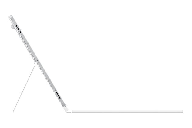 Samsung Ochranný kryt s klávesnicí a touchpadem pro Tab S10 Ultra/S9 Ultra White