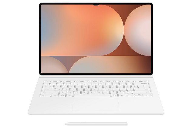 Samsung Ochranný kryt s klávesnicí a touchpadem pro Tab S10 Ultra/S9 Ultra White