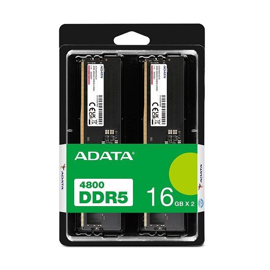 Adata/DDR5/32GB/4800MHz/CL40/2x16GB