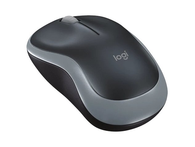 Akce myš Logitech Wireless Mouse M185 nano, šedá _