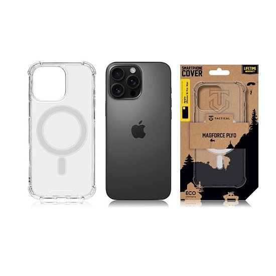 Tactical MagForce Plyo Kryt pro Apple iPhone 16 Pro Max Transparent