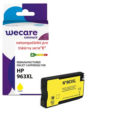 WECARE ARMOR ink pro HP 3JA29AE,(963XL),žlutá/yellow