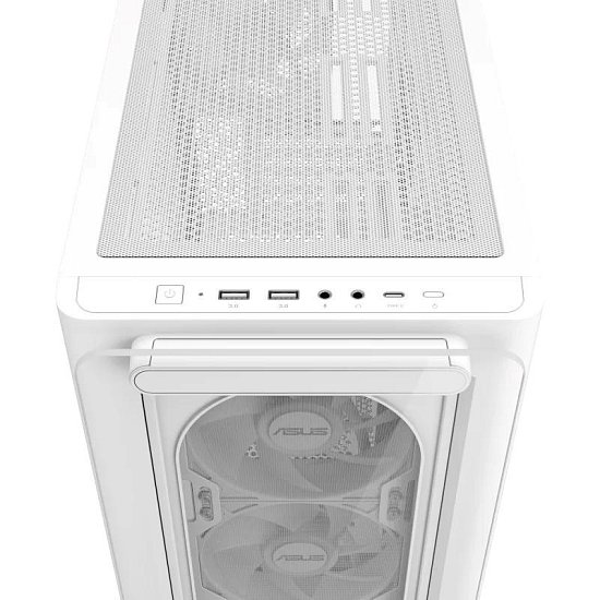 ASUS case A23 PLUS TG ARGB FANS WHT