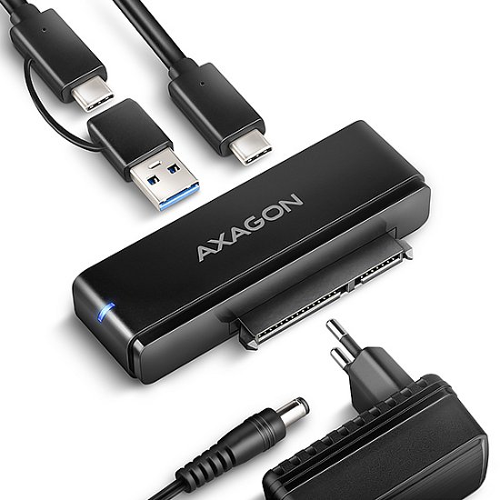 AXAGON ADSA-FPX, USB-C 10Gbps - SATA 6G, 2.5