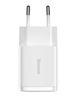 Baseus nabíječka do sítě Compact 2xUSB 10,5W bílá