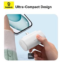 Baseus power banka 5000mAh 20W USB-C bílá Baseus power banka 5000mAh 20W USB-C bílá