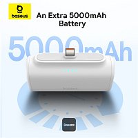 Baseus power banka 5000mAh 20W USB-C bílá Baseus power banka 5000mAh 20W USB-C bílá