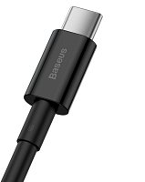 Baseus datový kabel Superior USB-C 1m 6A 66W černý Baseus datový kabel Superior USB-C 1m 6A 66W černý