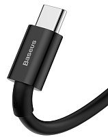Baseus datový kabel Superior USB-C 1m 6A 66W černý Baseus datový kabel Superior USB-C 1m 6A 66W černý