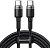 Baseus datový kabel Cafule USB-C PD2.0 100W 2m 20V 5A šedo-černý