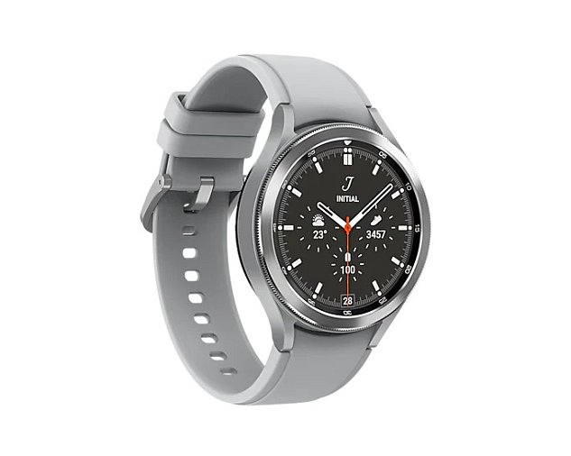 Samsung Galaxy Watch 4 Classic LTE/46mm/Silver/Sport Band/Silver