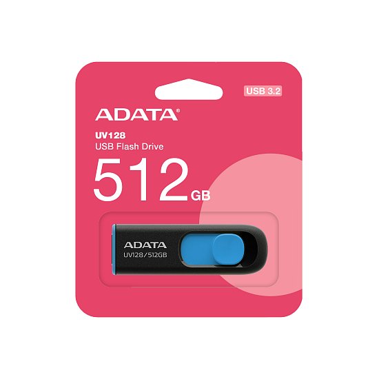 ADATA USB UV128 512GB blue (USB 3.0)