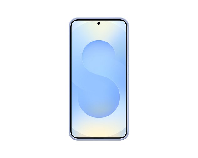 Samsung Silikonový zadní kryt pro Galaxy S25 Light Blue