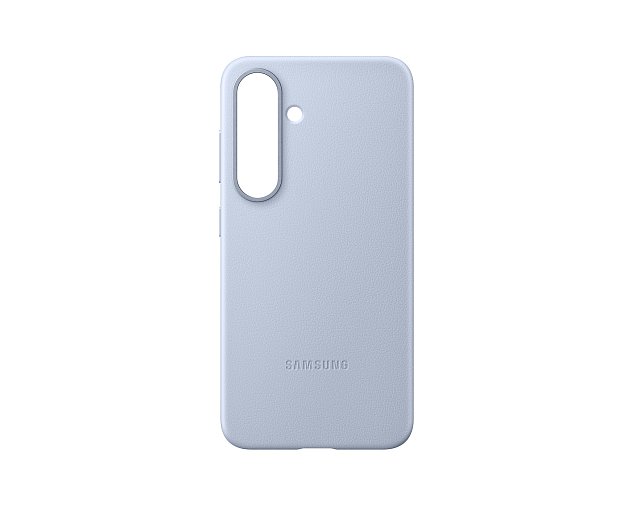 Samsung Ochranný kryt z veganské kůže pro Galaxy S25 Light Blue