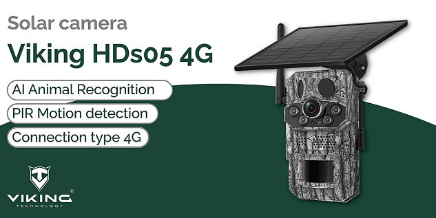 Solární kamera Viking HDs05 4G