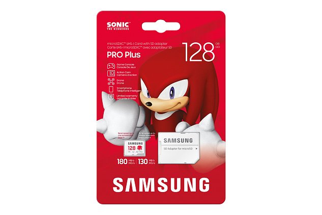 Samsung micro SDXC 128GB PRO plus Sonic + SD