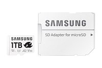 Samsung micro SDXC 1TB PRO plus Sonic + SD/micro SDXC/1TB/UHS-I U3 / Class 10/+ Adaptér/Bílá