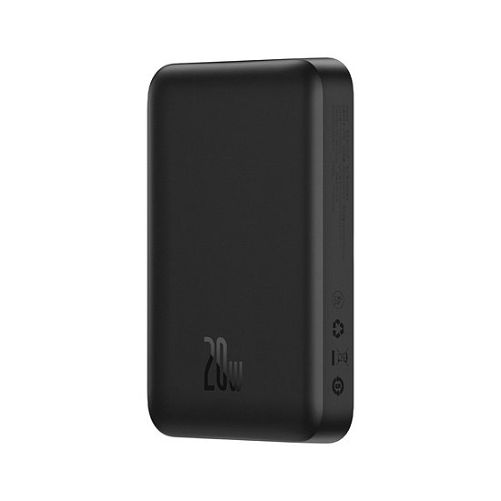 Baseus Magnetická Powerbanka 10000mAh 20W Black