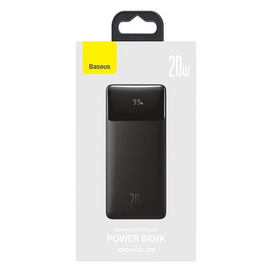 Baseus PPBD050501 Bipow Digital Display Powerbanka 20000mAh 20W Black