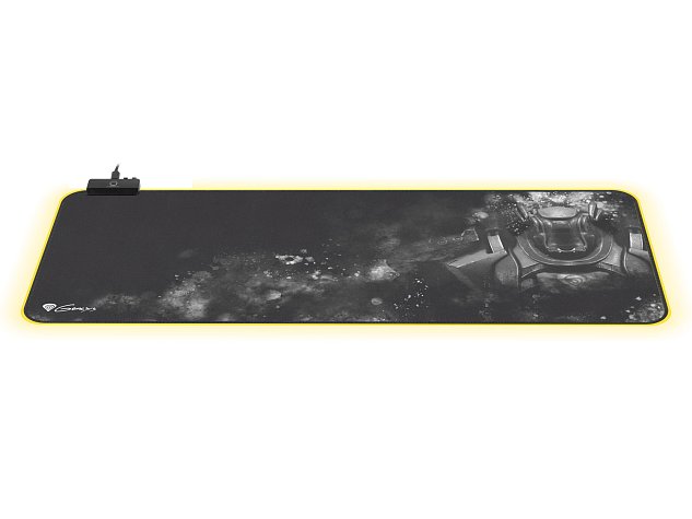 Herní podložka pod myš s RGB podvícením Genesis Boron 500 XXL, 800x300mm