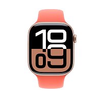 Watch Acc/46/Tangerine Sport Band - S/M