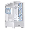 ASUS case A31 PLUS TG ARGB FANS white