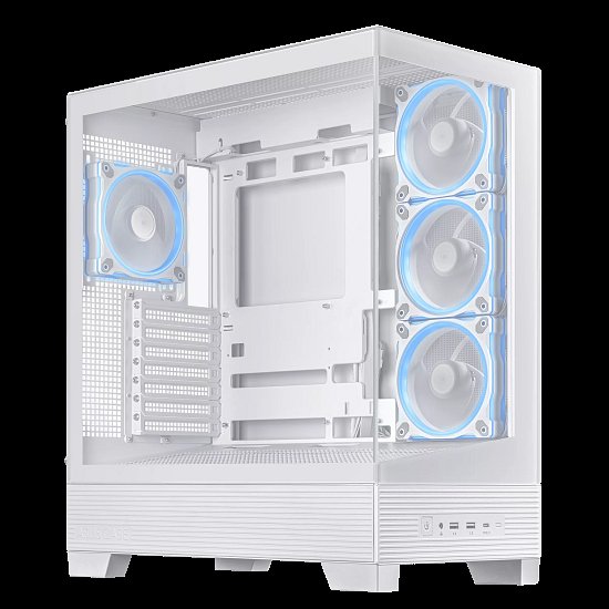 ASUS case A31 PLUS TG ARGB FANS white