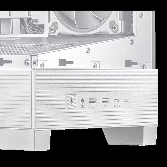ASUS case A31 PLUS TG ARGB FANS white