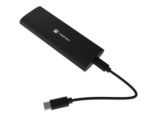 Externí box pro SSD Natec RHINO M.2 NVME LITE USB-C 3.1 GEN2, hliníkové tělo