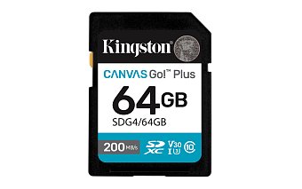 Kingston Canvas Go Plus/SDXC/64GB/UHS-I U3 / Class 10