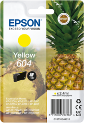 EPSON Singlepack Yellow 604 Ink