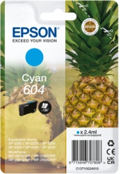 EPSON Singlepack Cyan 604 Ink