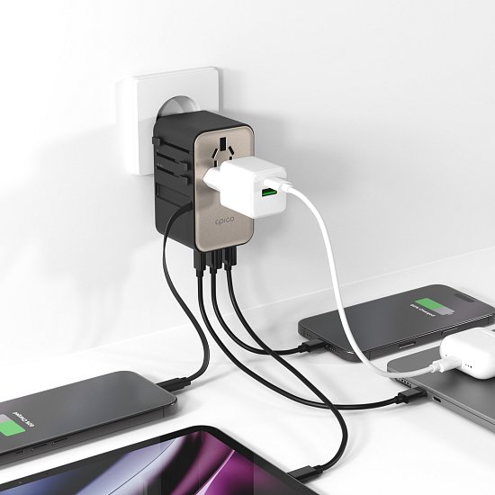 Epico UltraBoost GaN 70W cestovní adaptér EU70
