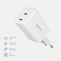 Epico UltraBoost GaN 45W síťový adaptér EA45 - bílá