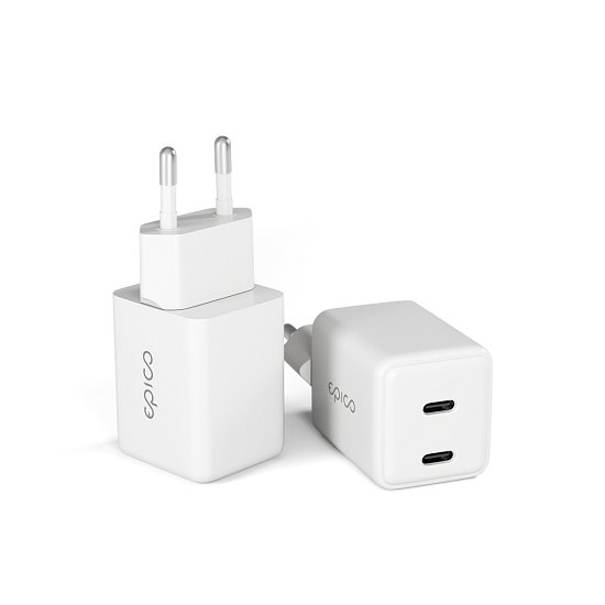 Epico UltraBoost EA20 35W GaN Wall Charger - bílá