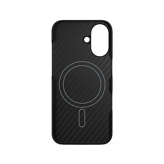 Epico Mag+ Carbon kryt pro iPhone 16 - černý