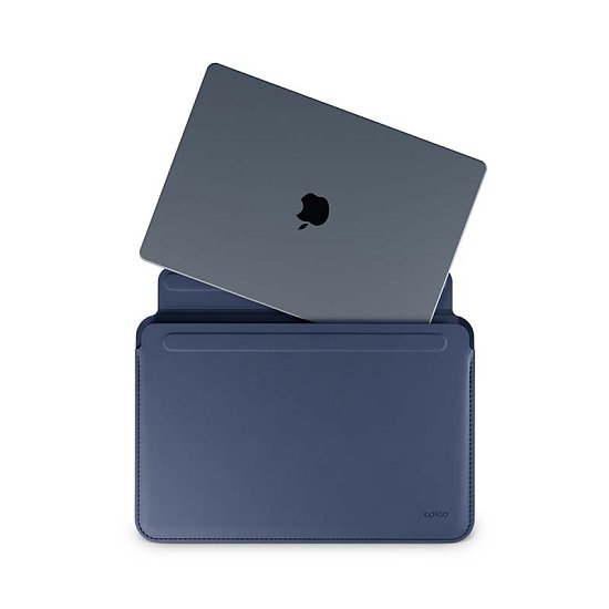 Epico Uni Leather Sleeve 14´´ Laptops - tmavě modrá