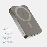 Epico Qi2 10000mAh Alu Mag+ PowerBanka EM71 -titan