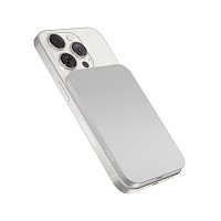 Epico 3000mAh Alu Mag+ PowerBanka EM31 - stříbrná