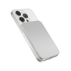 Epico 3000mAh Alu Mag+ PowerBanka EM31 - stříbrná