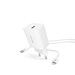 Epico UltraBoost GaN 20W síťový adaptér EA20 - bílá