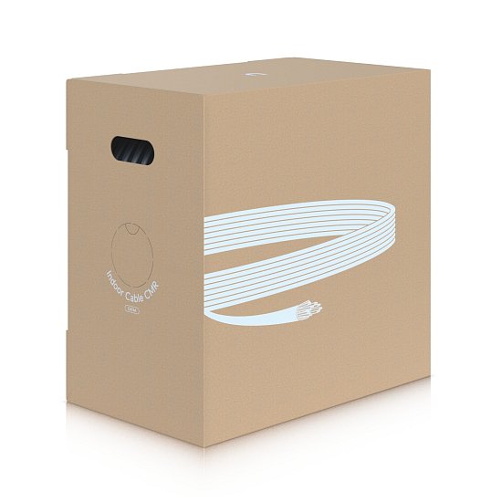 Ubiquiti UACC-Cable-C6A-CMR, UniFi vnitřní kabel Cat6A CMR, 305m