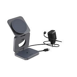 Epico UltraBase 3in1 Fold Mag+ stojánek EF30-šedá