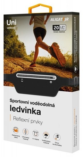 Sportovní ledvinka ALIGATOR černá Sportovní ledvinka ALIGATOR černá