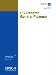 EPSON Víceúčelový transferový papír DS, listy A4